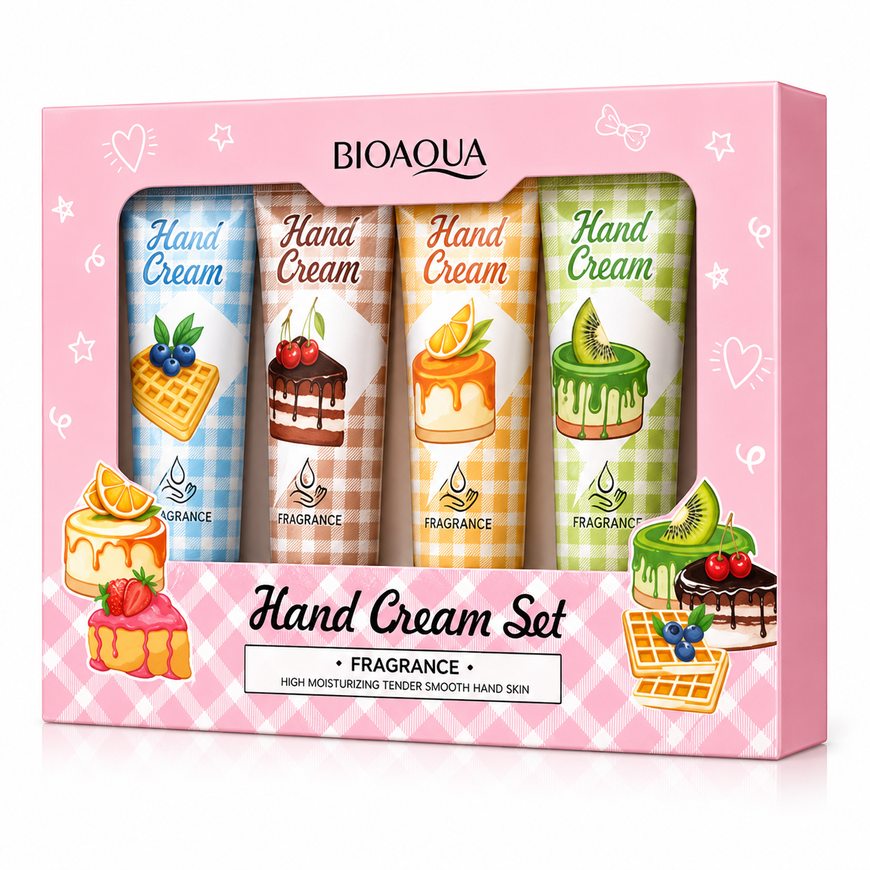Coffret Crèmes Mains Parfumées BIOAQUA