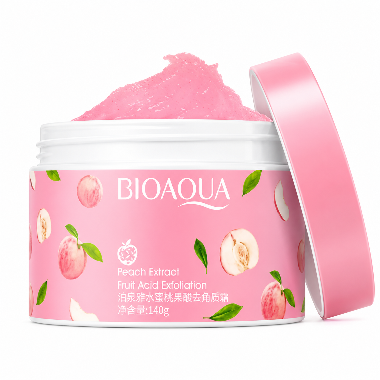 Gommage Pêche Exfoliant BIOAQUA